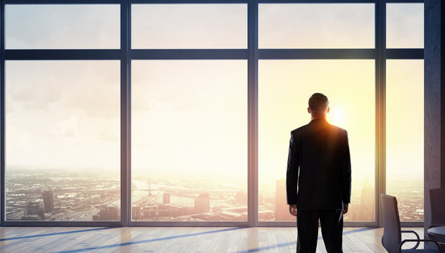 Facing new day . Mixed media - Powered by Adobe