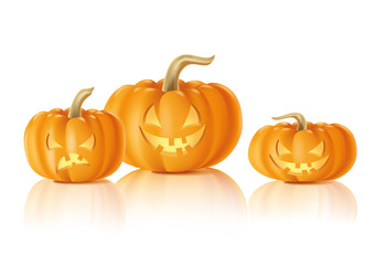 Halloween Kürbisse Hintergrund