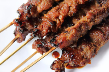 Chicken Satay or Sate Ayam