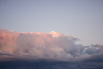 Fototapeta premium rain clouds in the sky