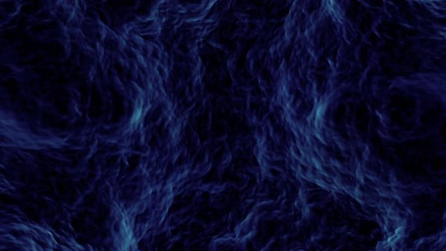 Ethereal mysterious moving abyss. Loop ready animation of liquid dark structure.