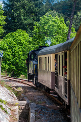 Fototapeta premium Train à vapeur.