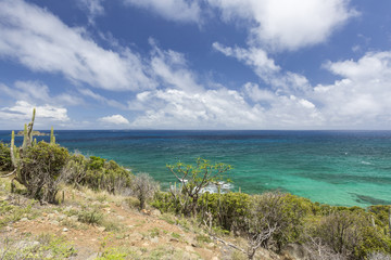 Beaches from Saint Martin, French West Indies in Caribbean