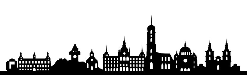 Fototapeta premium Skyline Graz