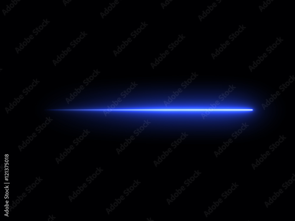 Wall mural abstract light effect element design on black background