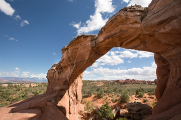 Broken Arch in Arches National Park