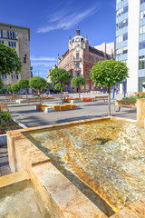 Katowice, plac w centrum miasta © Rochu_2008