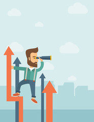 Obraz premium Successful businessman