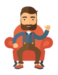 Successful businessman.