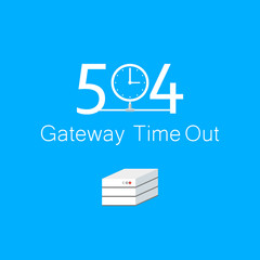 Vectors Abstract background 504 connection error  gateway time out
