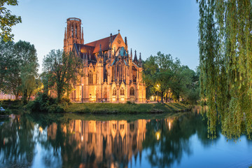 St John's Church Stuttgart, Germany - obrazy, fototapety, plakaty