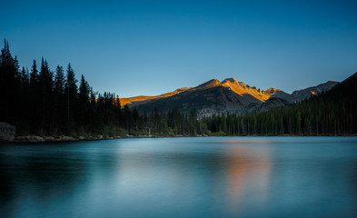 Last Light over Bear Lake