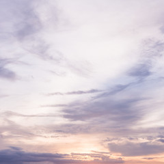 Naklejka premium peaceful sky background
