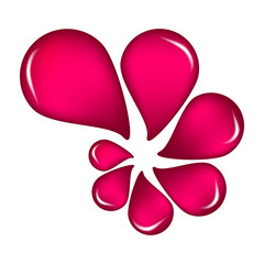 drop logo design vector symbol icon design.