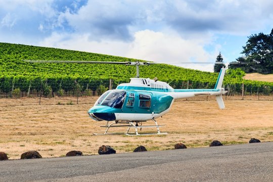 Luxury helicopter tour