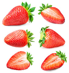 ripe strawberry Set - 121385844
