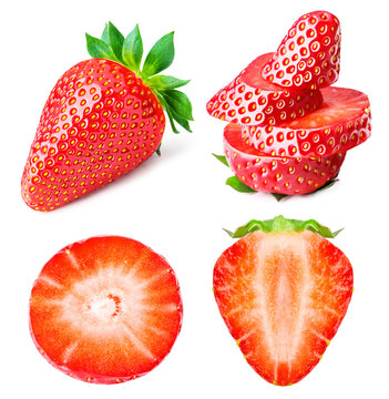 ripe strawberry Set