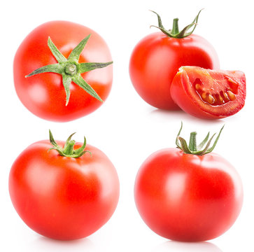 Red tomatoes set