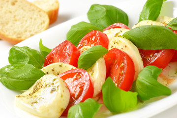 Fresh Caprese salad