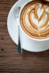 a cup of coffee