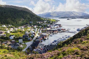 Kalvåg is a village in Bremanger Municipality in Sogn og Fjorda