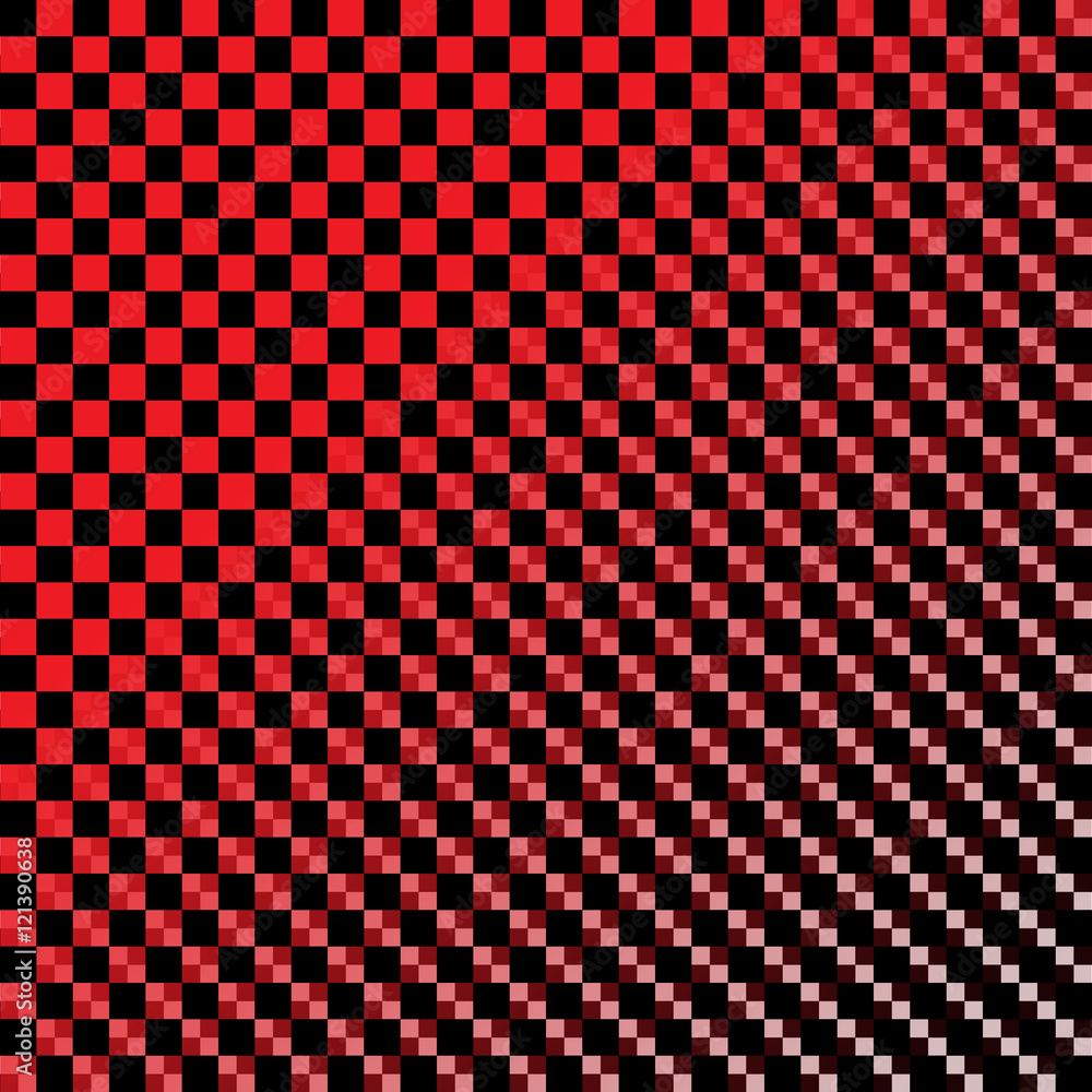 Poster illustration of seamless square pattern. vector of abstract text