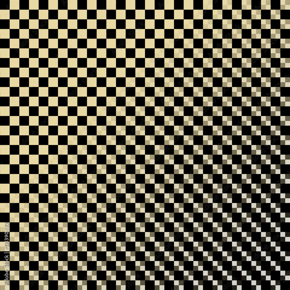 Poster illustration of seamless square pattern. vector of abstract text