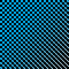Illustration of seamless square pattern. Vector of abstract text