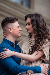 couple in love on spring