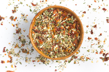 Chimichurri Herbs into a bowl