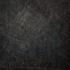 Old metal surface with scratches and rust for background.