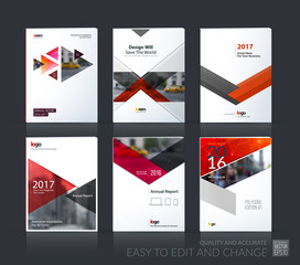 Brochure template layout, cover design annual report, magazine, 