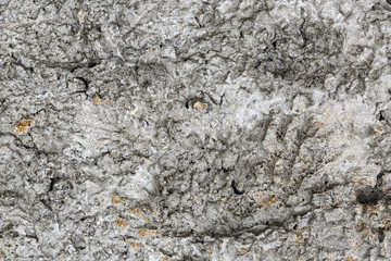 Relief surface cured concrete.