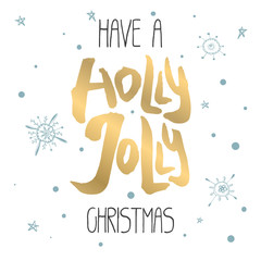 Decorative Xmas Card