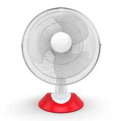 3D rendering fan