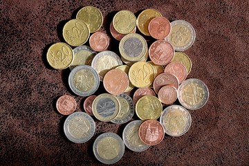 Pièces de monnaie en euros