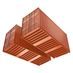 3D rendering containers