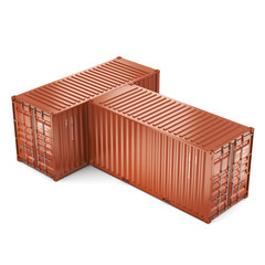 3D rendering containers