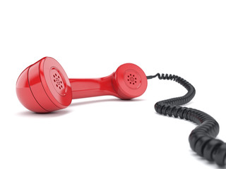 3D rendering old phone handset