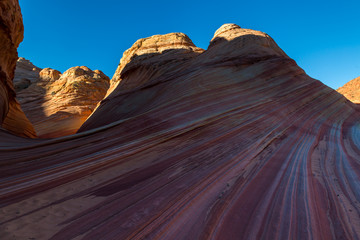Coyote Buttes in the Vermilion Cliffs Arizona