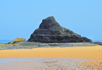 Rock at the beach, Algarve, Portugal