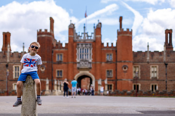 Hampton Court in summer day