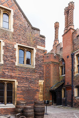 Hampton Court in summer day