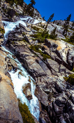 Fototapeta na wymiar Horsetail Falls
