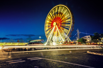 Big Wheel at night