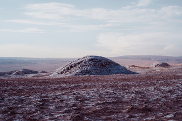Rock formation, Moon Valley, San Pedro De Atacama, Chile