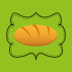 baked goods daily fresh vector illustration design
