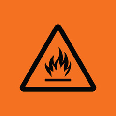 Flammable icon