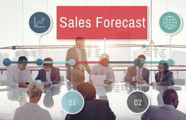 Sales Forecast Planning Strategy Business Concept