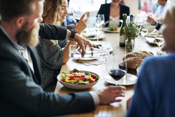 Food Festive Restaurant Party Unity Concept